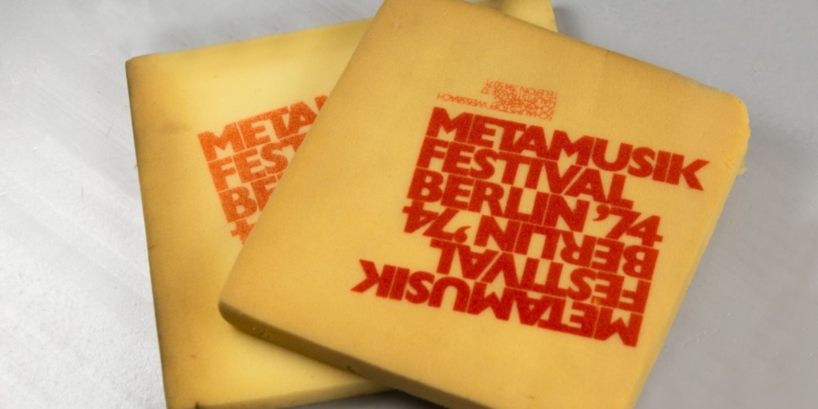 Sitzkissen Metamusikfestival Berlin '74