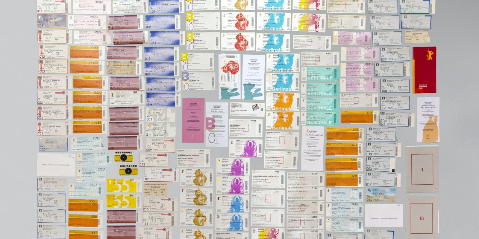 Ticketsammlung Monika Grütters