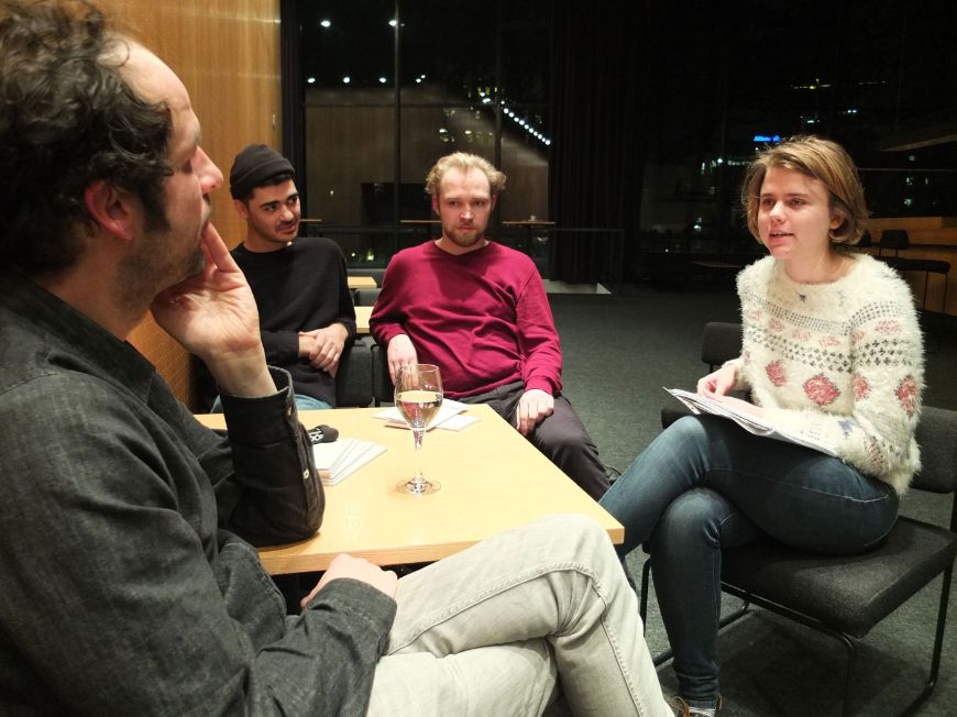 Verena Caspari im Interview mit Berno Odo Polzer