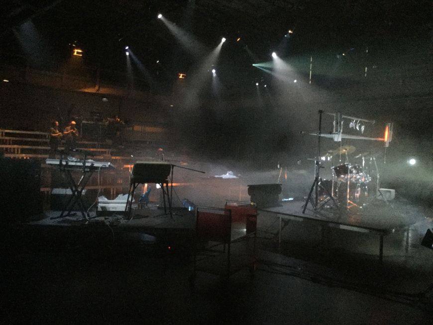 Aufnahme von der Probe zu „LIEBE“ © Eike Walkenhorst