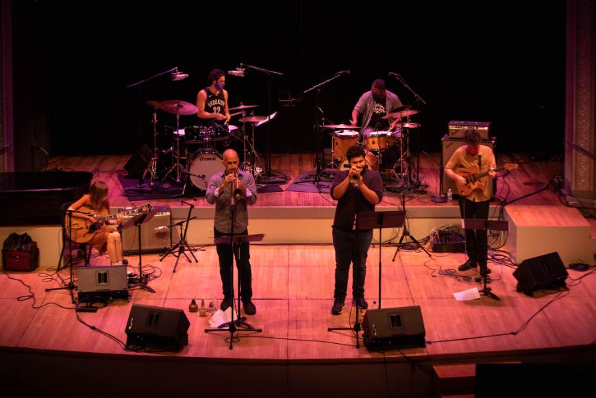Tomas Fujiwara, Jazzfest Berlin, 7. November 2020, Roulette Brooklyn New York c Wolf Daniel