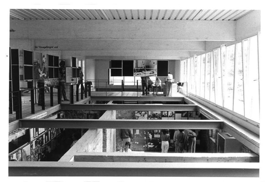 Ausstellung "Topographie des Terrors", 1987 © Margret Nissen / Stiftung Topographie des Terros